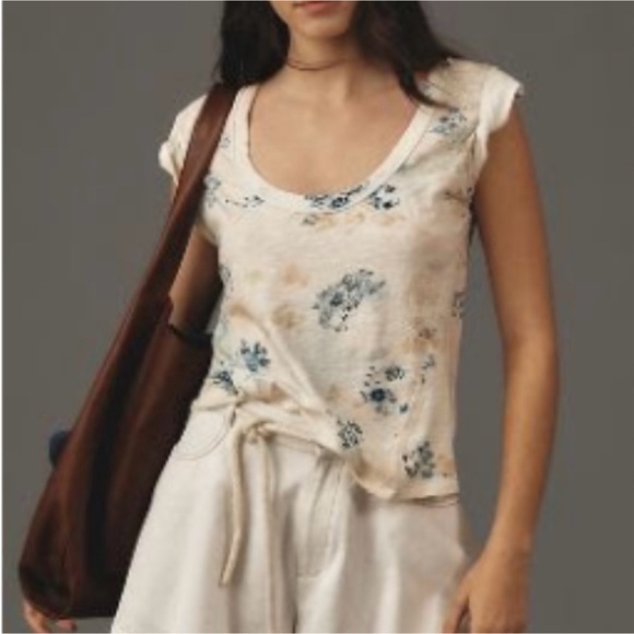 Anthropologie Pilcro Print Top XL NWOT - Picture 1 of 11